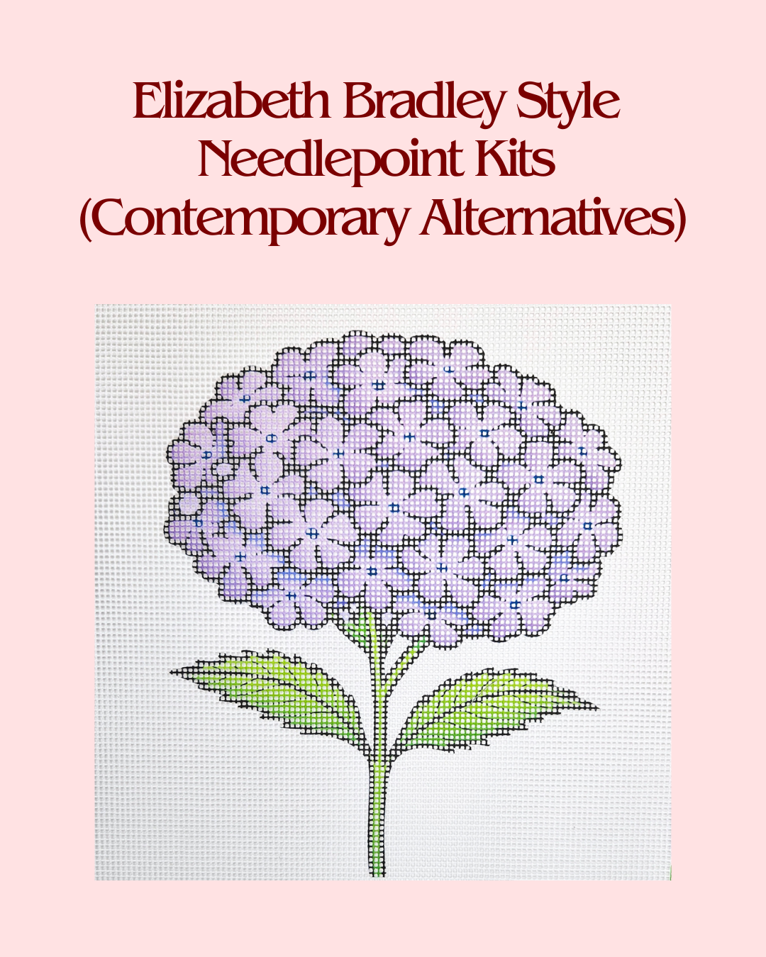 Elizabeth Bradley Style Needlepoint Kits (Contemporary Alternatives)