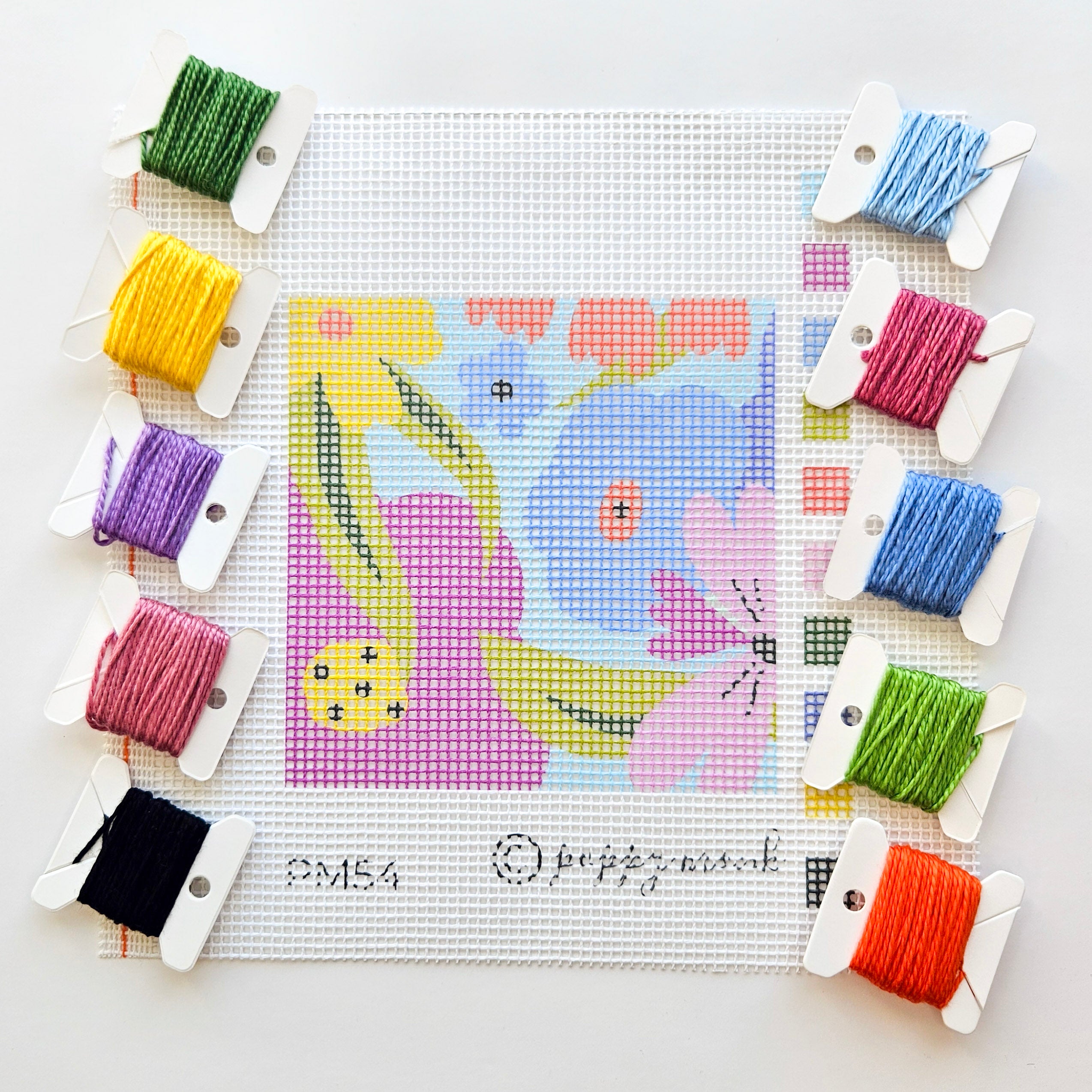 Joy Floral Needlepoint Beginner Kit