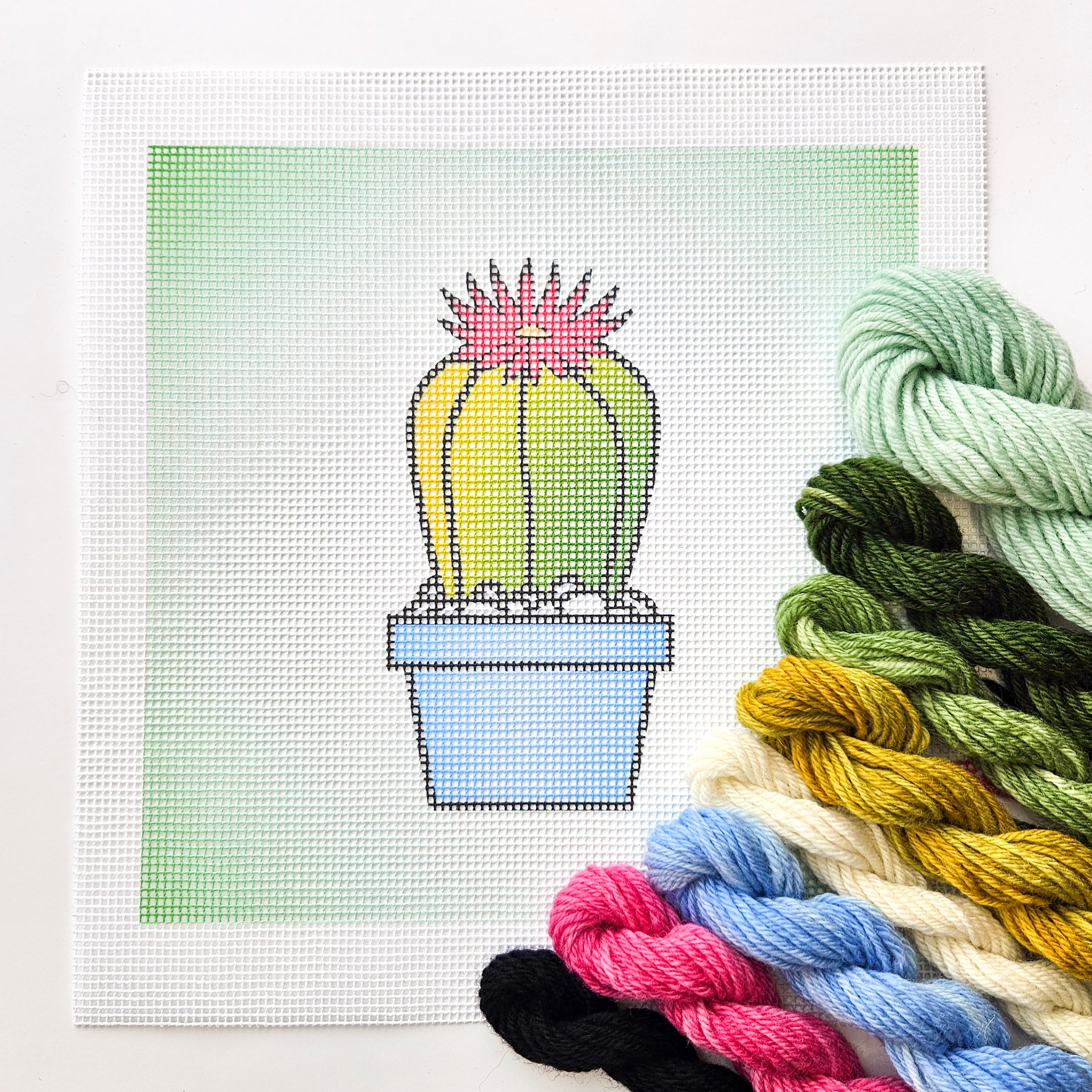 Cactus Needlepoint Kit
