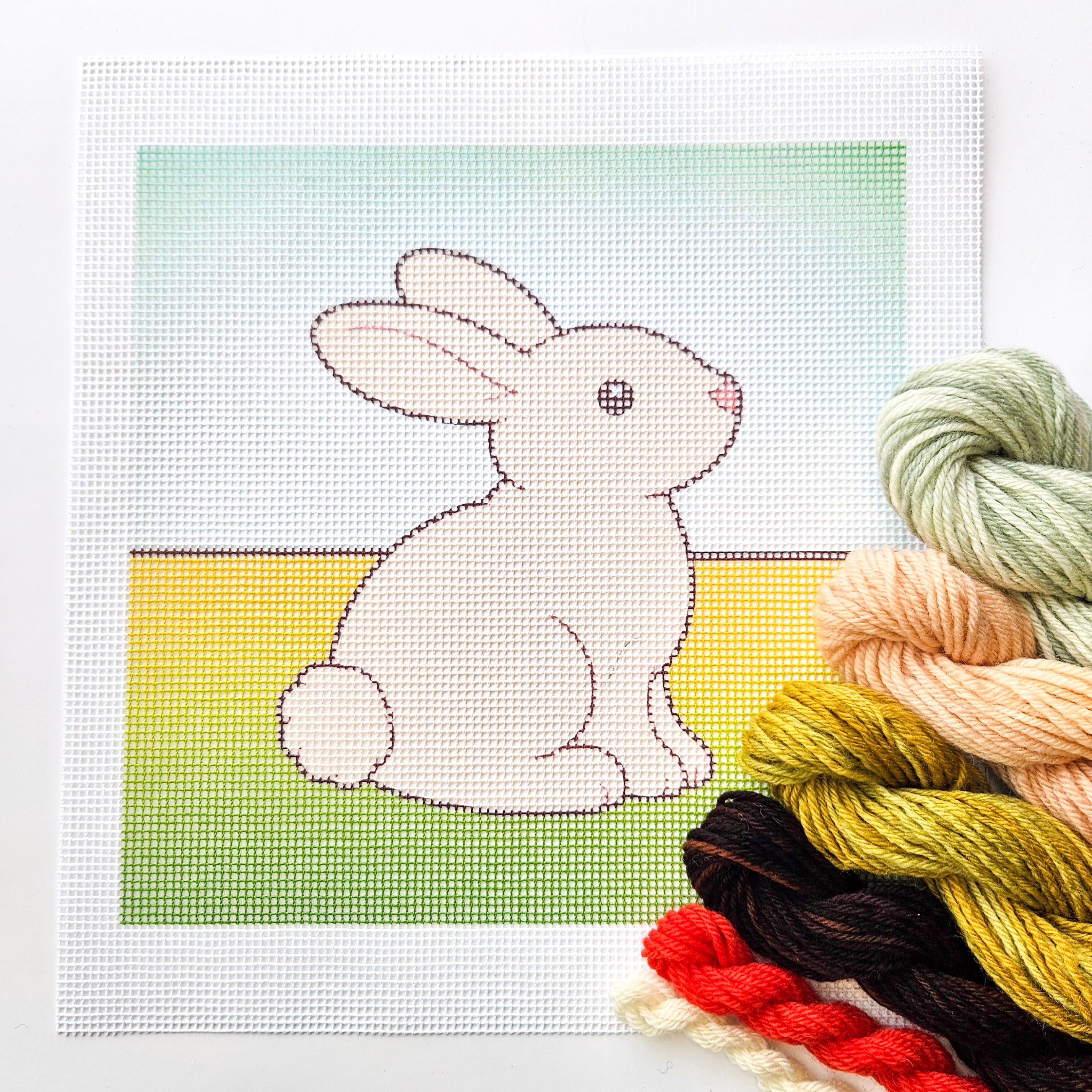 Bunny Beginner Needlepoint Kit