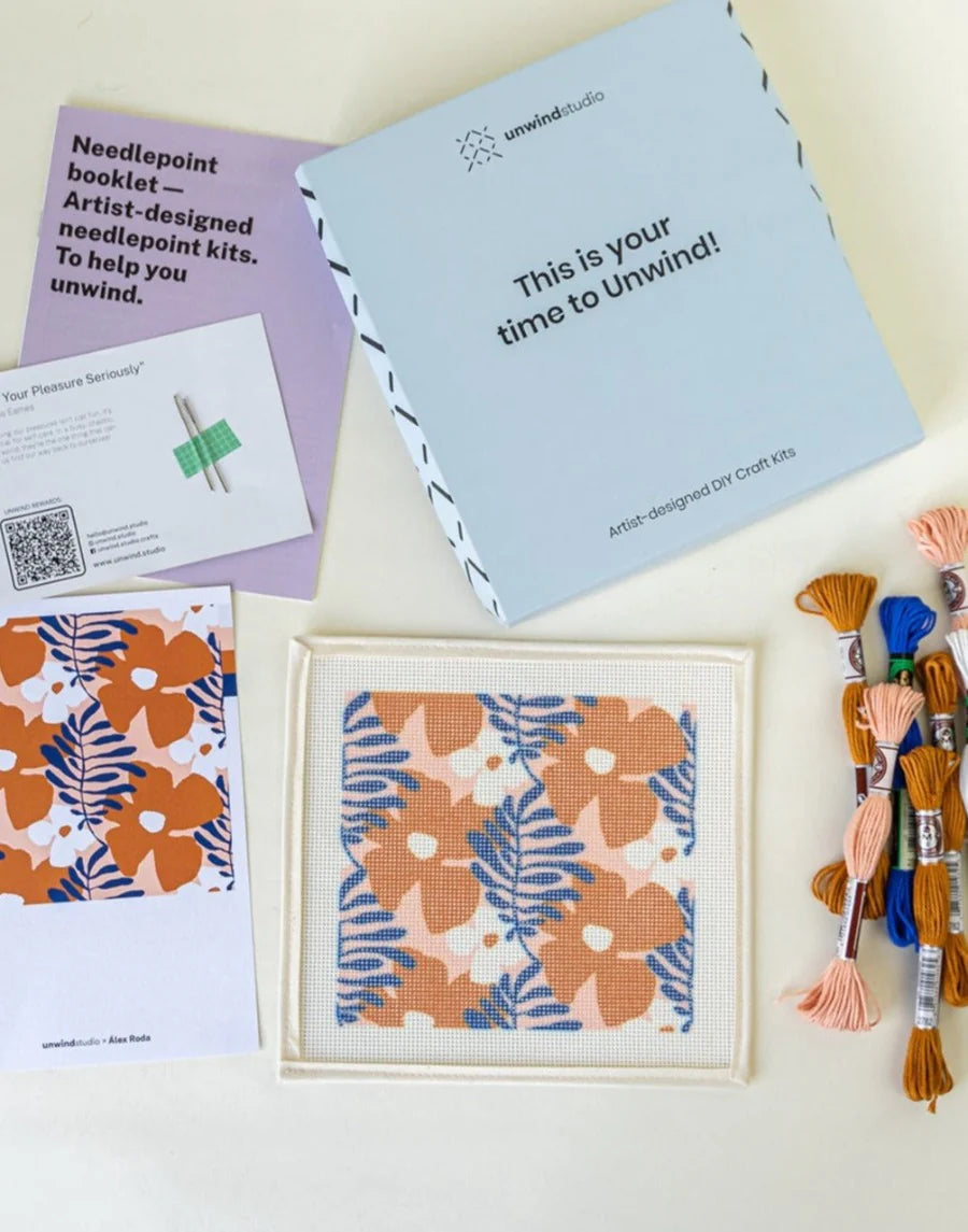 Royan Sunglasses Case Needlepoint Kit