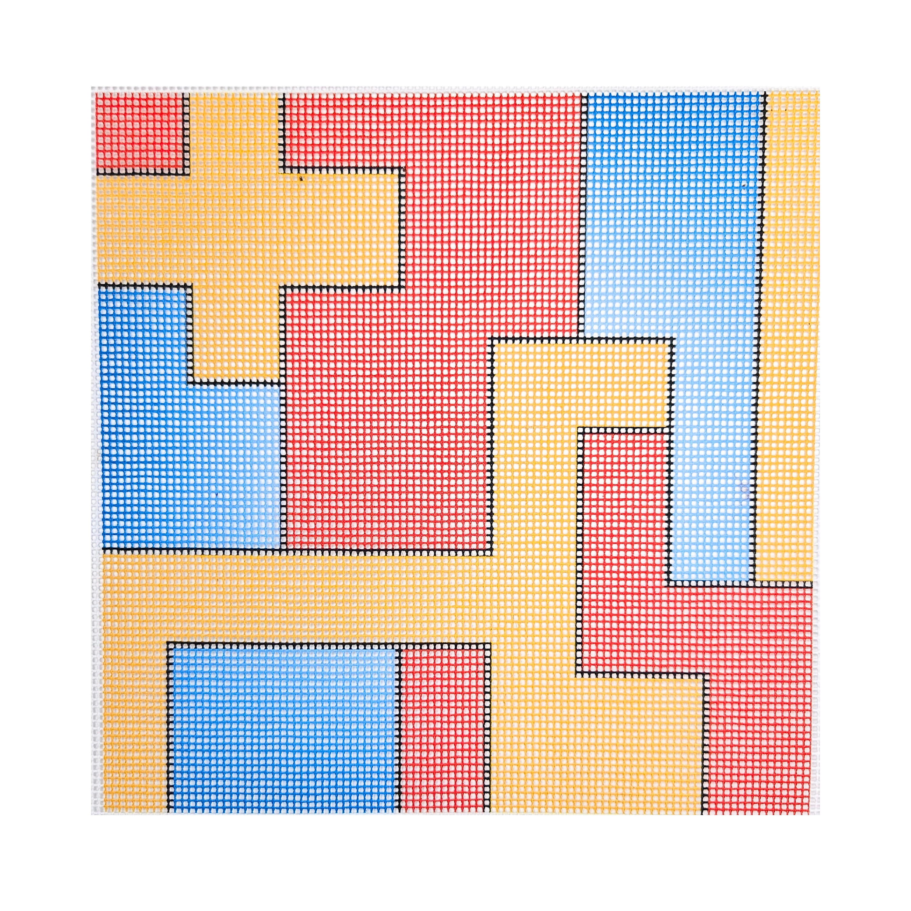 Bold Geometry Beginner Needlepoint Kit