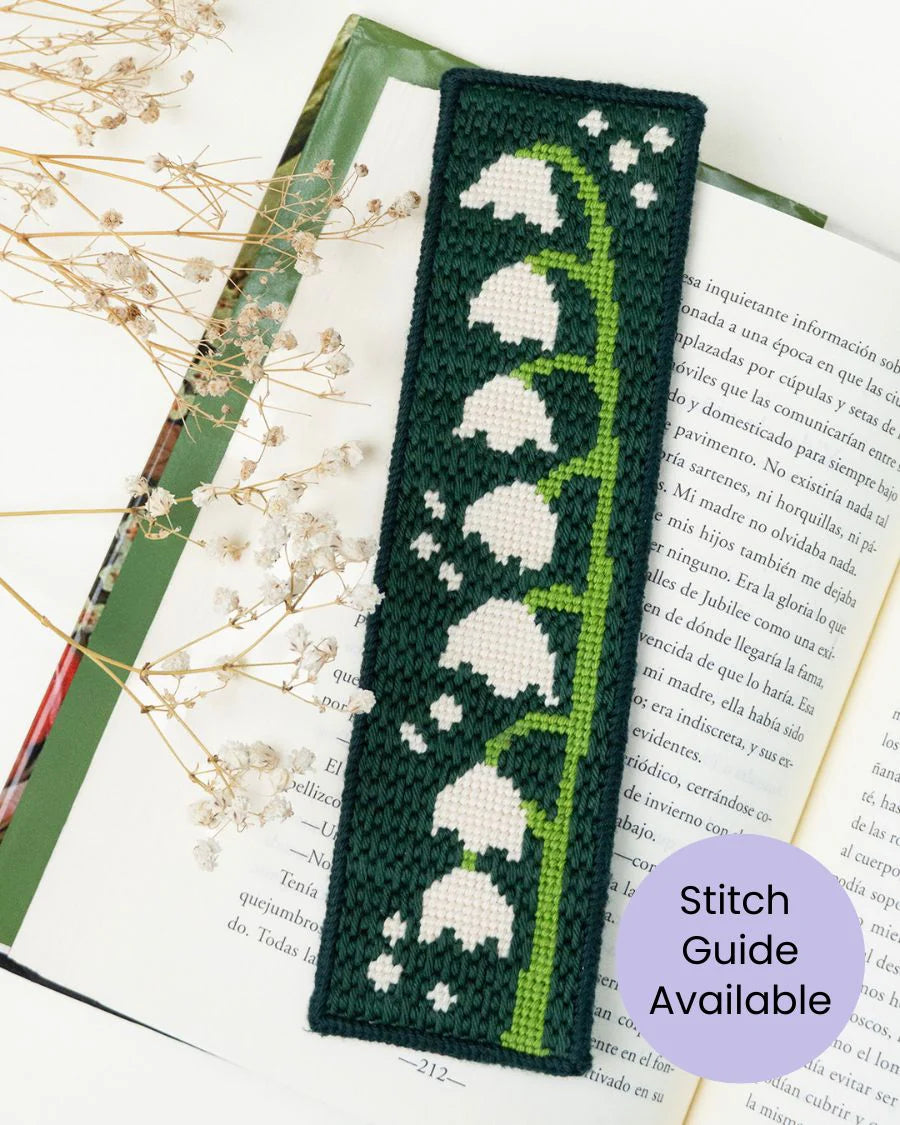 Unwind Studio Lily of the Valley Bookmark Needlepoint Kit