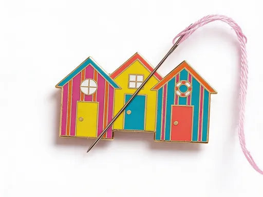 Beach Huts Needle Minder