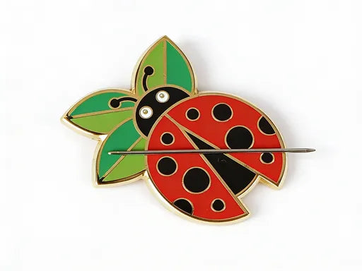 Ladybug Needle Minder