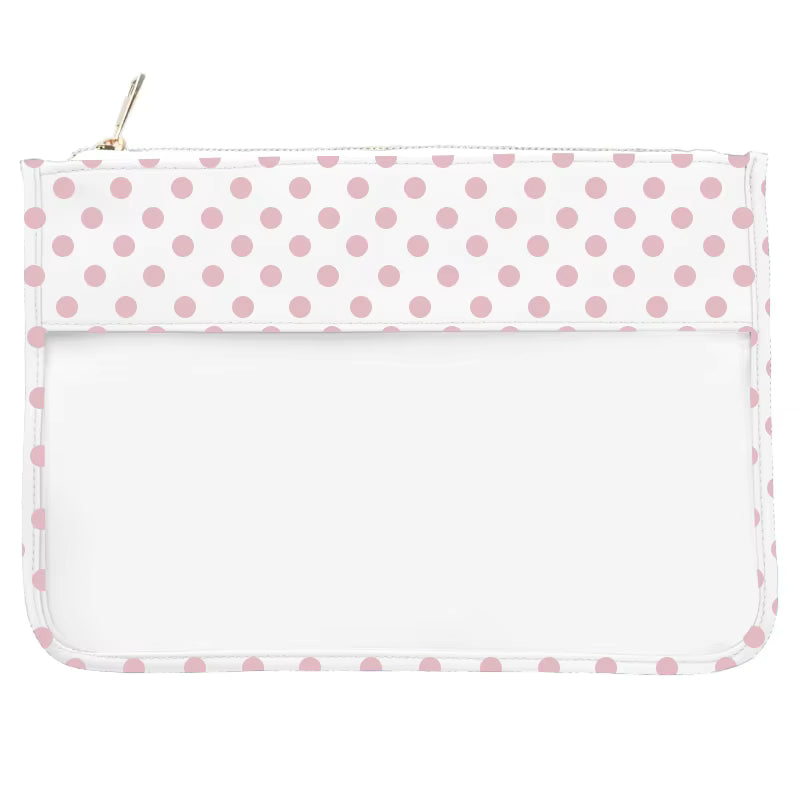 Project Bag- Rose Polka Dot